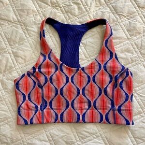 OUTDOOR VOICES Retro Vapor Sports Bra Women’s Size Small RARE